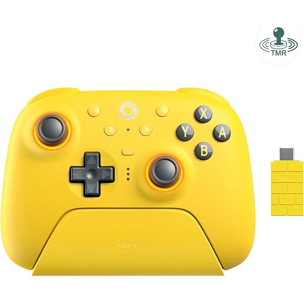 Switch Lite イエロー　64 ワイヤレスコントローラー Amazon.com: TNE - Switch Lite Wireless Pro Controller | For